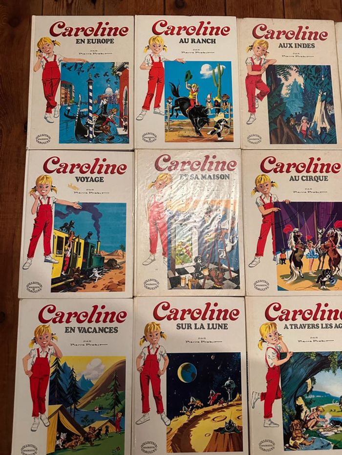 Bon état - Lot de 16 livres Caroline grands albums Hachette anciens bd - photo numéro 6