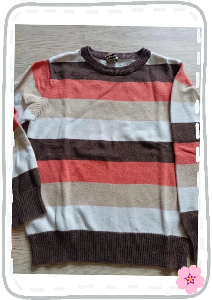 Pull rayé 4 ans tao - photo numéro 2