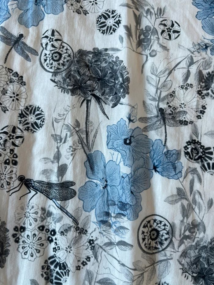 Jolie robe en coton doublée neuve motifs nature women dept so soon - photo numéro 15