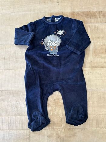 Pyjama velours Harry Potter 