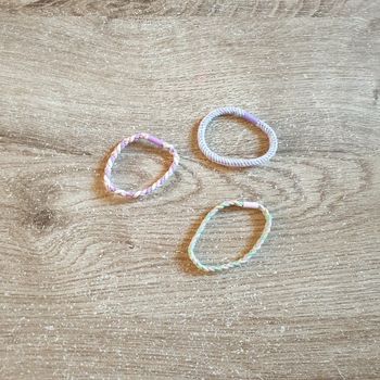 ⭐ Lot de 3 élastique cheveux #emyfleury_accessoirescheveux
