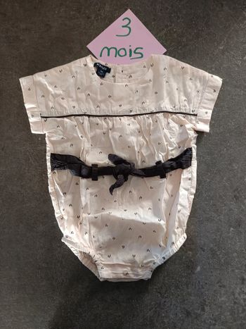 Body barboteuse 3 mois