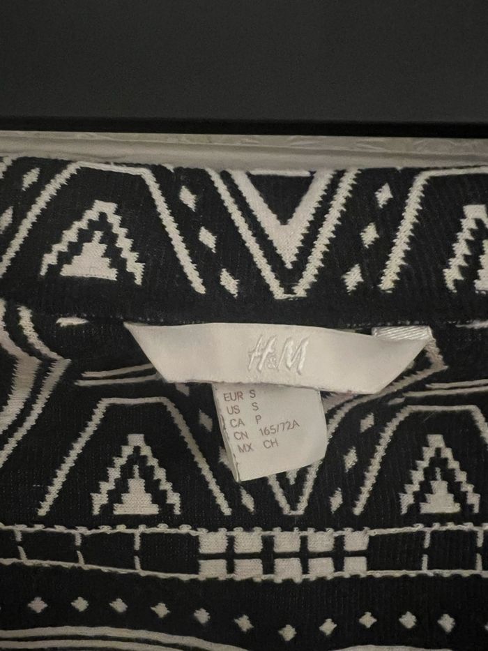 Jupe droite H&M taille S noire - photo numéro 4