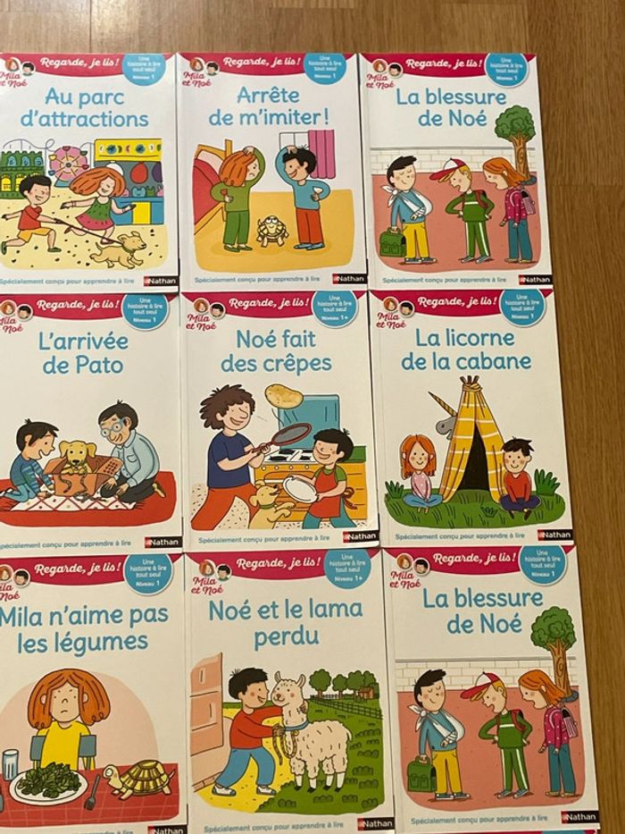 19 livres apprentissage lecture Regarde je lis avec Mila et Noé CP niveau 1 - photo numéro 3
