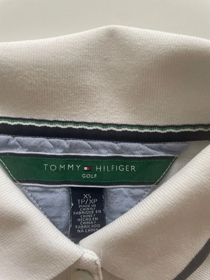 Polo blanc Tommy Hilfiger - photo numéro 2