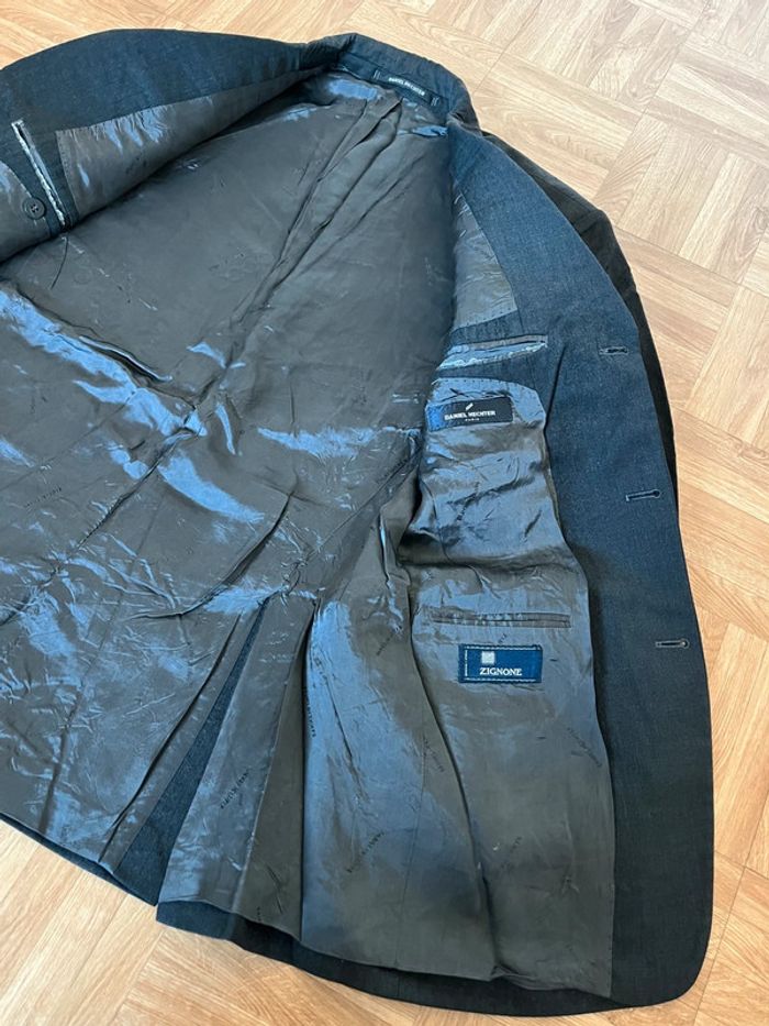 Veste de costume bleu Daniel Hechter Zignone - photo numéro 3