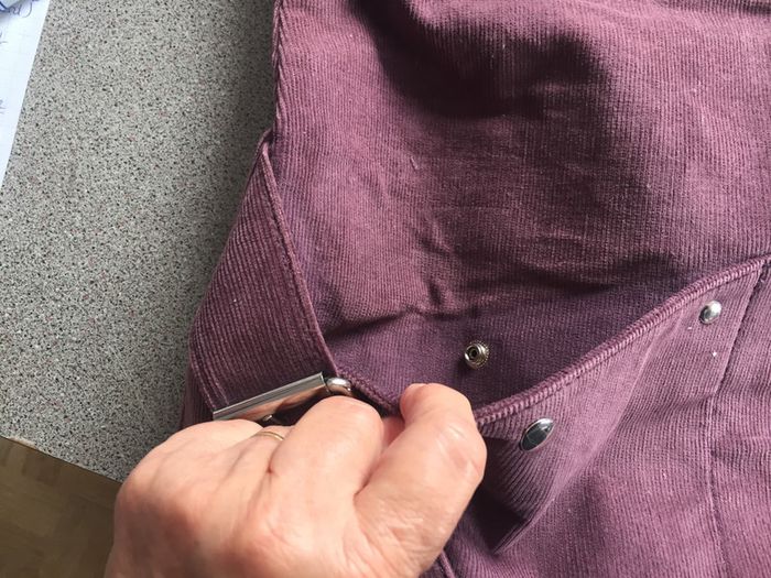 Sac Velours Neuf Ludivine Violet - photo numéro 7