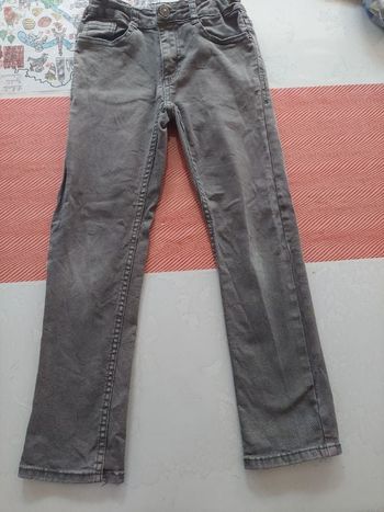 Jean slim 7ans gris
