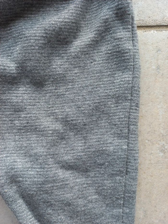 Pantalon gris fourré fille 3 mois Kiabi - photo numéro 2