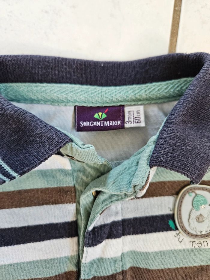 Ensemble bébé garçon 3 mois Sergent major BBG - photo numéro 8