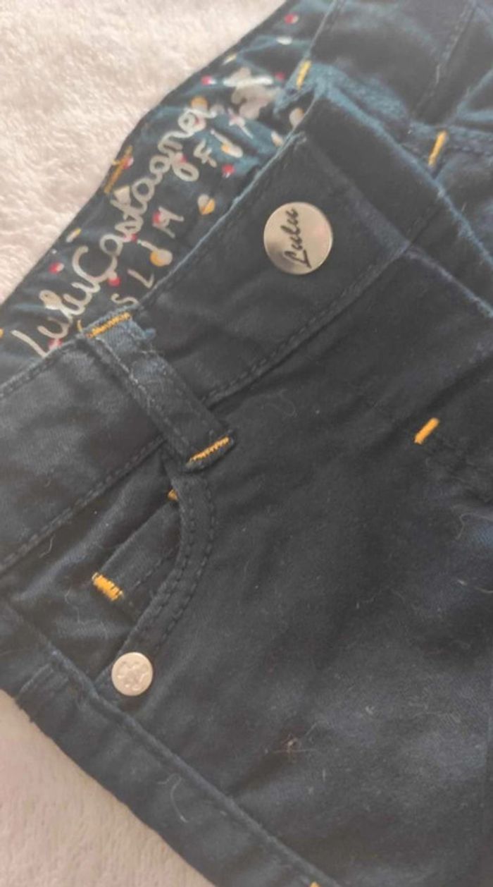 Jeans bleu marine 6 mois - photo numéro 2