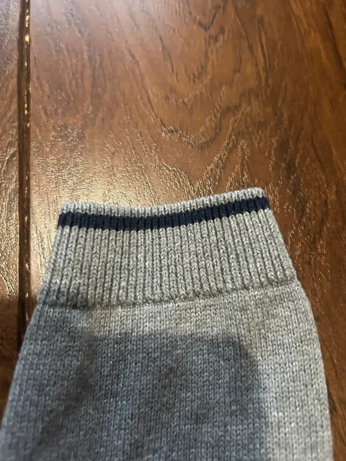 Pull garçon gris chiné en coton garçon motif tête de tigre Sergent major 5ans - photo numéro 11