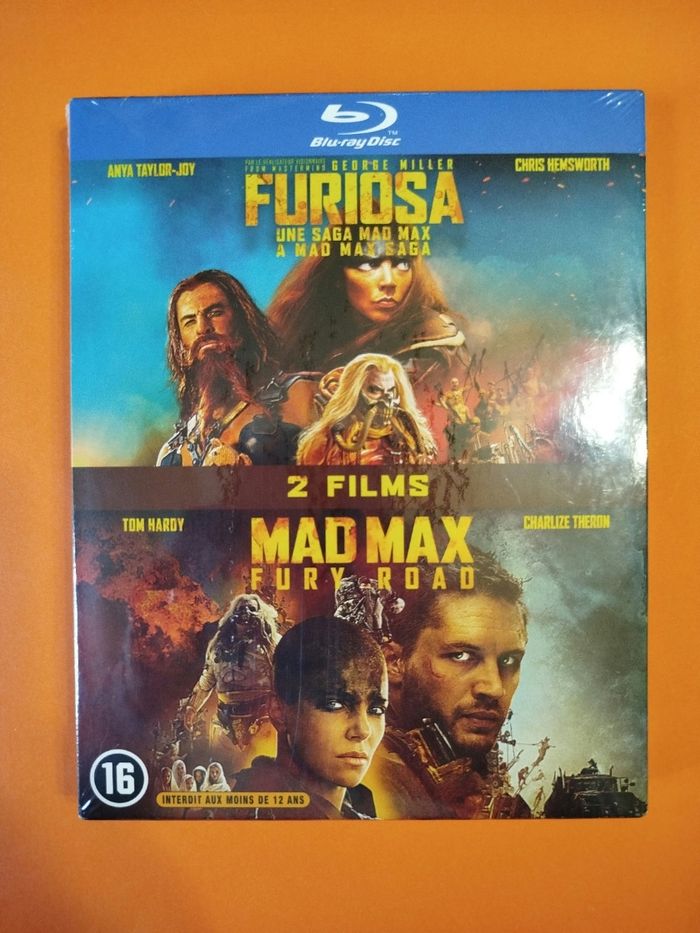 Mad Max Fury road / Furiosa - Blu-ray (sous blister)