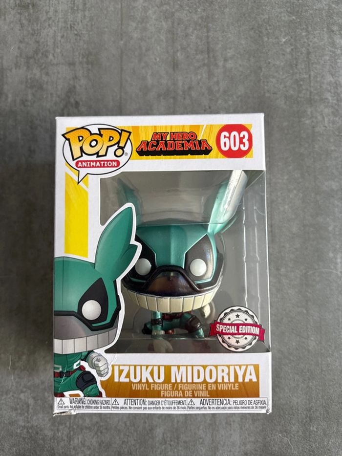 Figurine Funko Pop My Hero Academia 603 Izuku Midoriya Spécial Édition