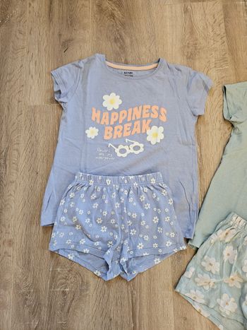 Pyjama short fille 10 ans