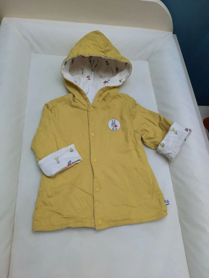 Gilet 9 mois reversible compagnie des petits