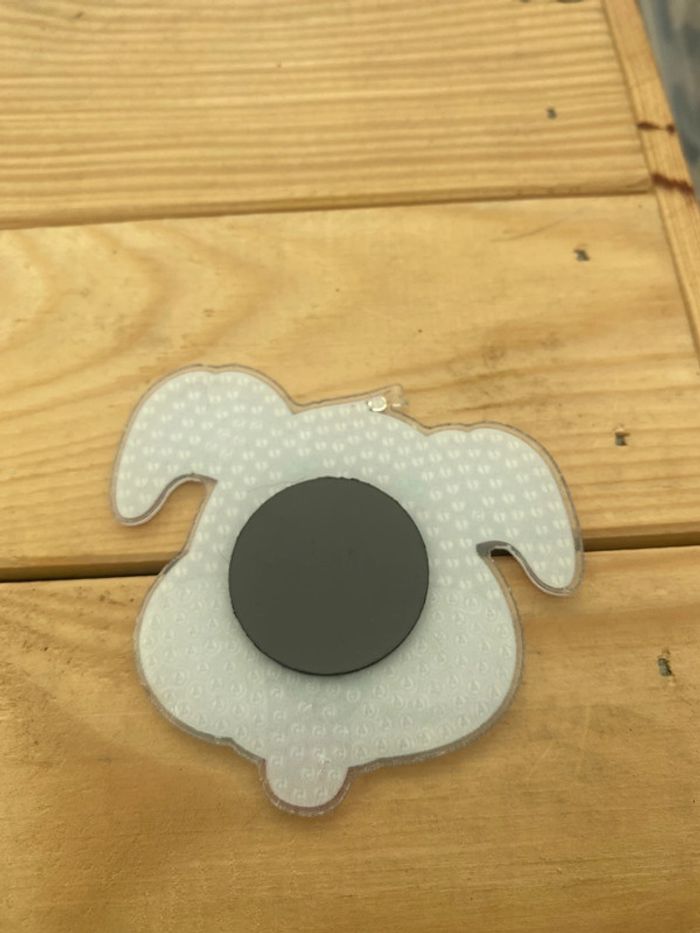 Magnet chien 🐶 en diamond painting - photo numéro 2