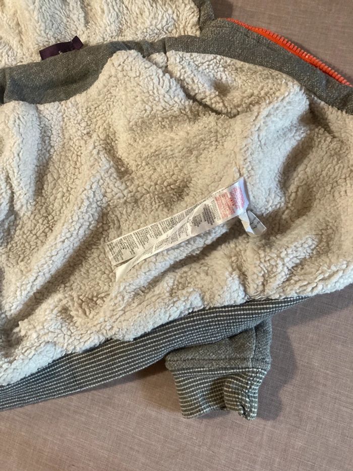 Veste à capuche doublée sherpa Sergent Major – 2 ans (92 cm) - photo numéro 6