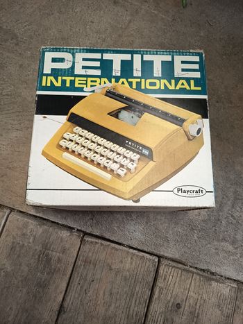 Machine à écrire enfant vintage