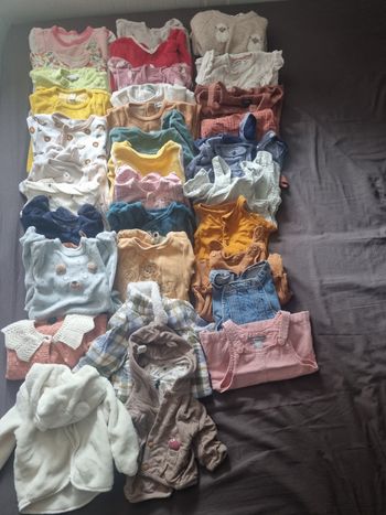 Lot vêtements bébé fille 3 mois