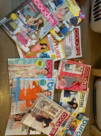Livre couture magasine
