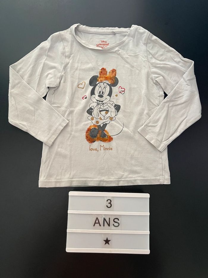 Tee-shirts Minnie sequins