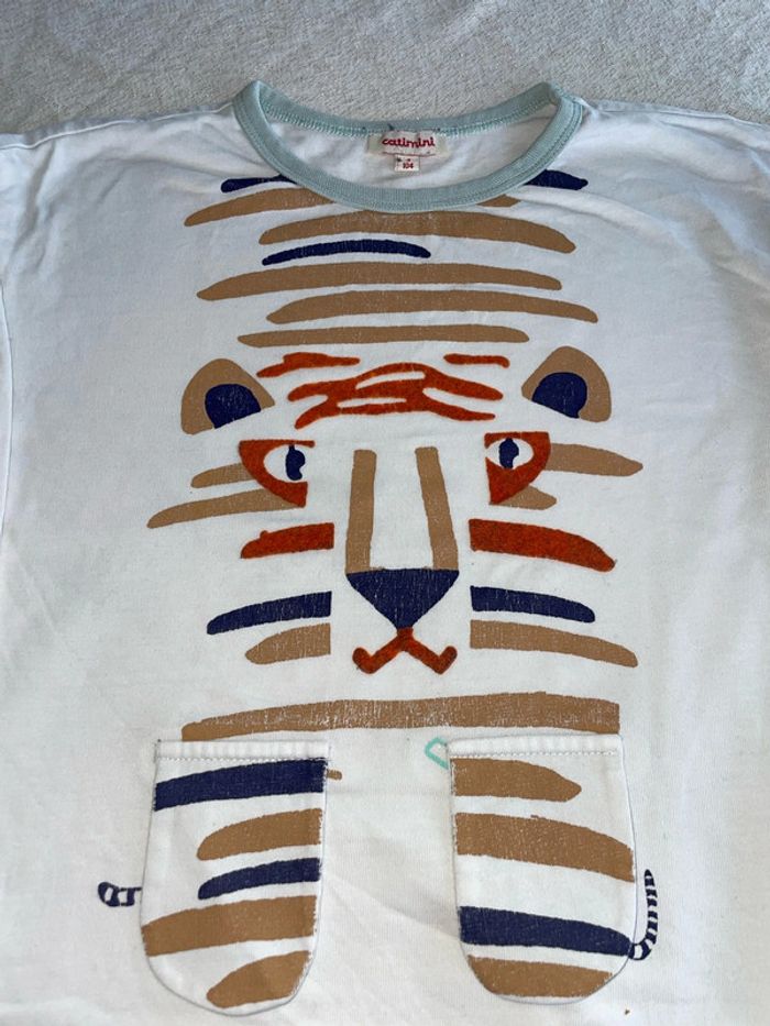 T-shirt catimini quatre ans - photo numéro 3