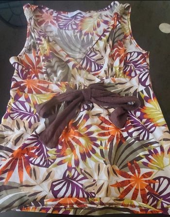 T shirt fleuri