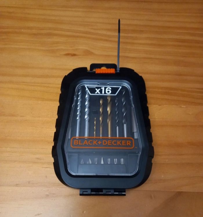 Coffret mèches Black & Decker Neuf