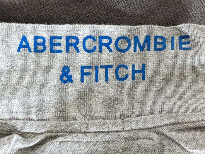 Polo Abercrombie & Fitch - gris/bleu - photo numéro 6