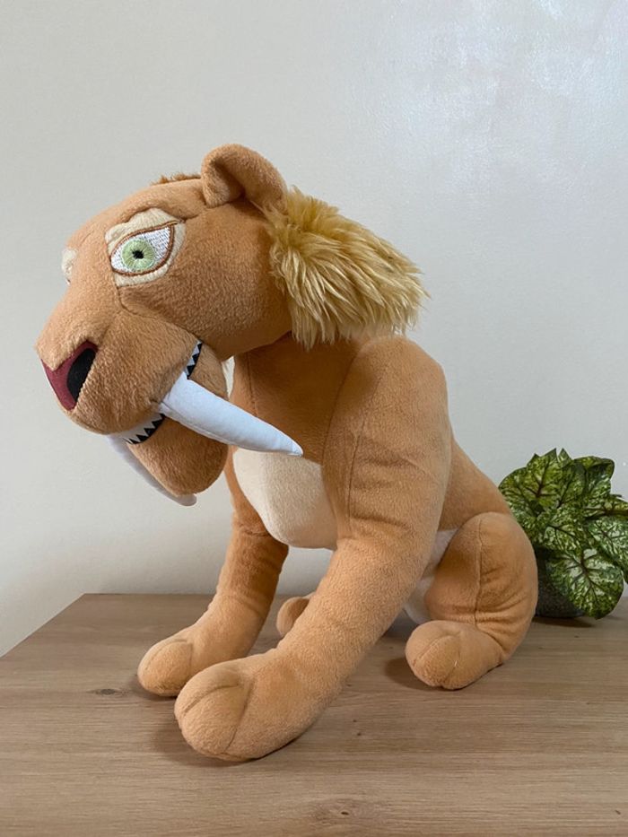 Peluche tigre à dents de sable Diego l âge de glaces 4