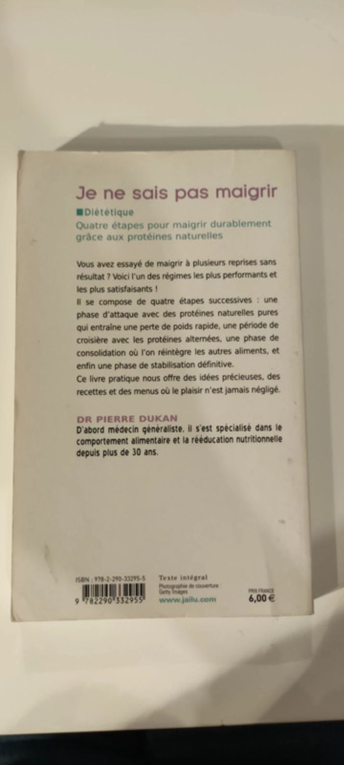Je ne sais pas maigrir - photo numéro 3