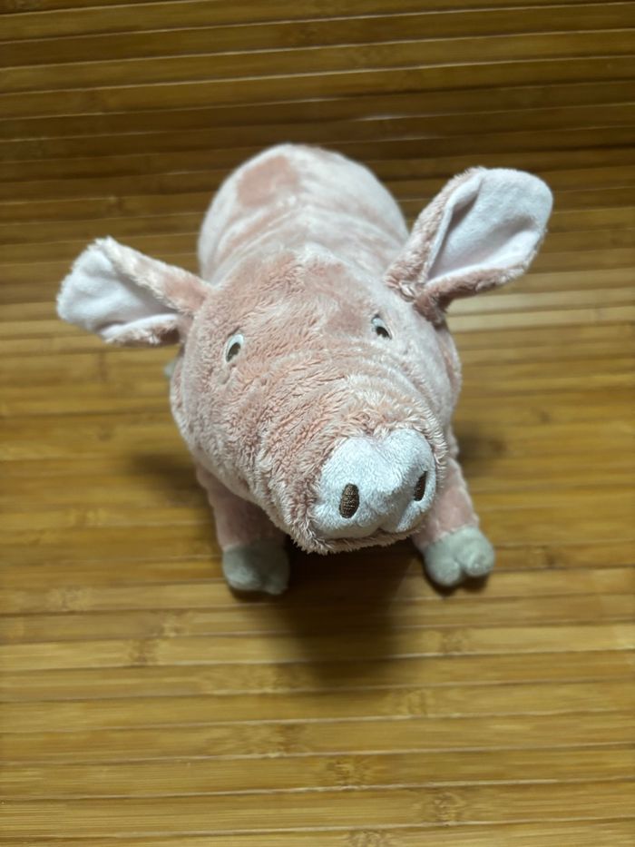 Neuf doudou cochon rose IKEA - photo numéro 4