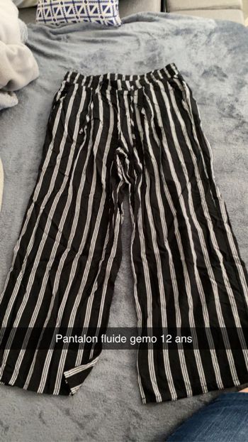 Pantalon fluide gemo 12 ans