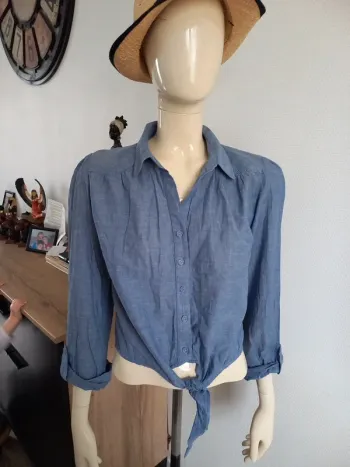 Chemise en jeans 40