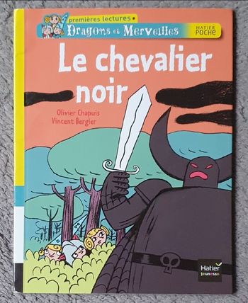 Livre Premières Lectures "Le Chevalier Noir" (5-8 ans) / Éd. Hatier Jeunesse
