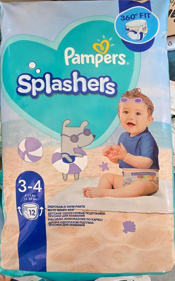 12 Couches Pampers de bain Taille 3