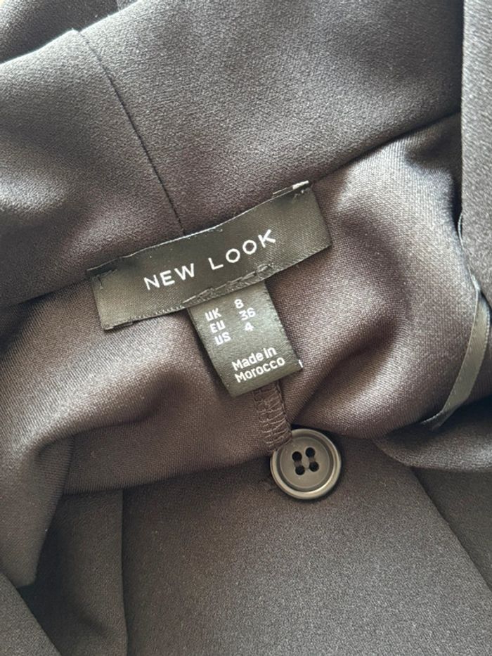 Gilet de costume noir New Look - photo numéro 4