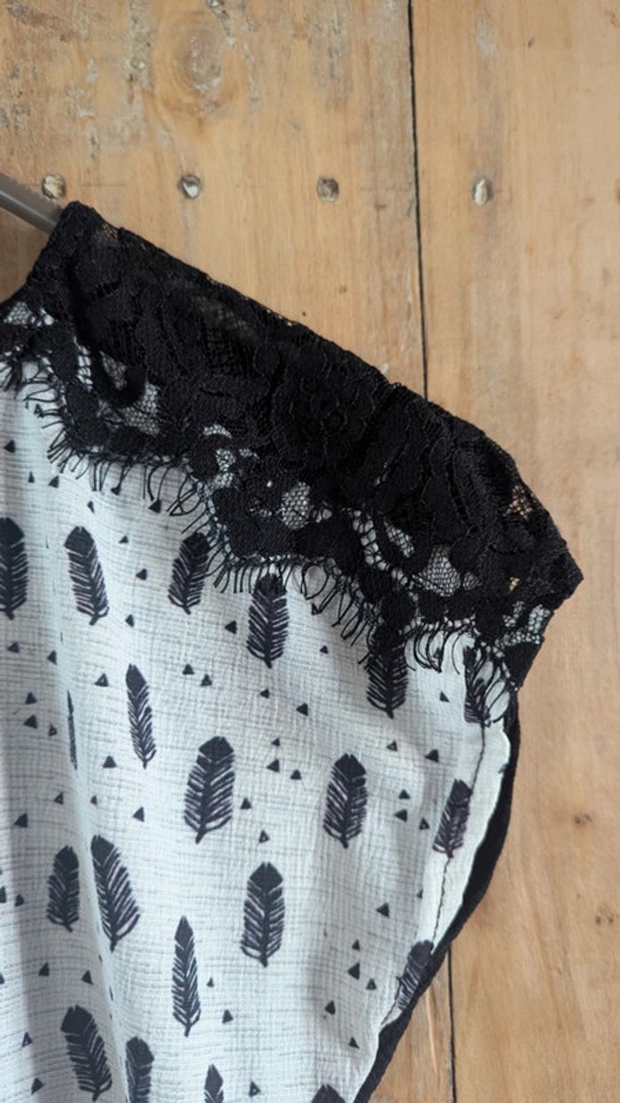 Top à nouer Made in France Lisa Bahia XS - photo numéro 3