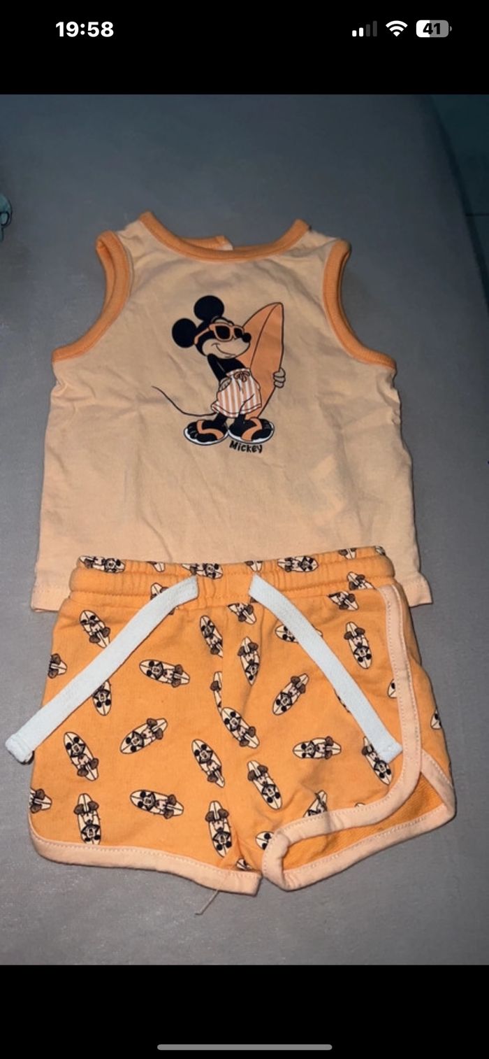 Ensemble garçon Mickey