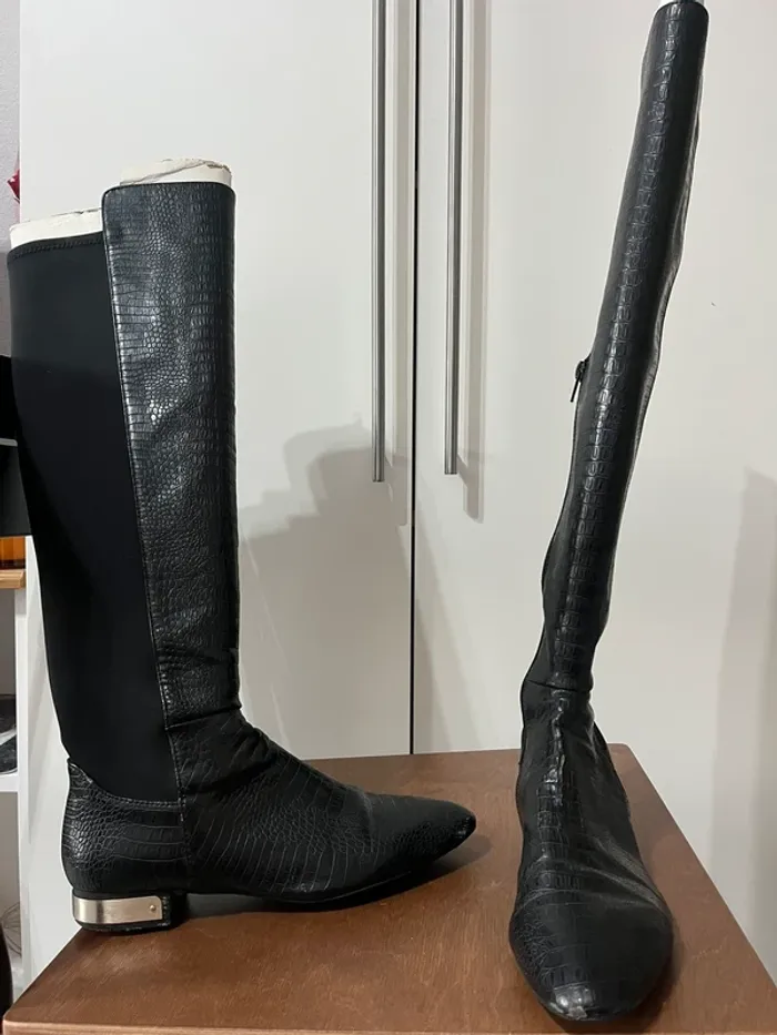 Bottes hautes Liu Jo noires - photo numéro 2