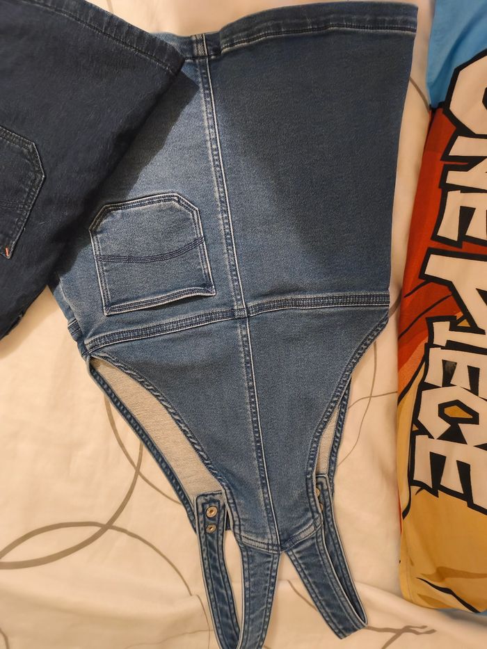Lot de 2 robe en jean - photo numéro 4