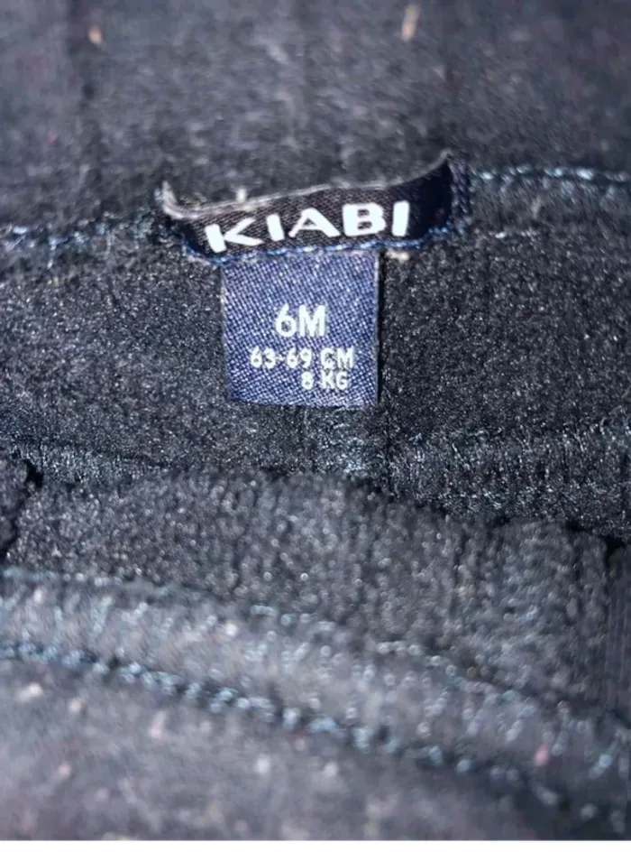 Pantalon chaud mixte Kiabi en parfait état taille 6 mois - photo numéro 2