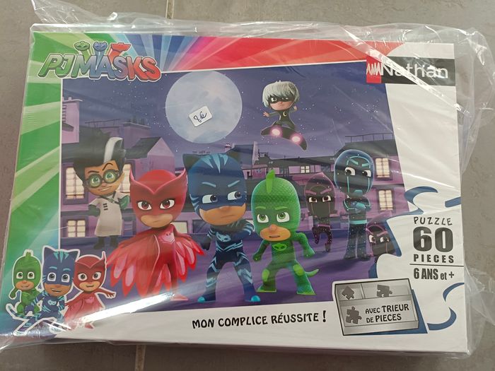 Puzzle Nathan 60 pièces Les pyjamasques contre les super méchants - photo numéro 5