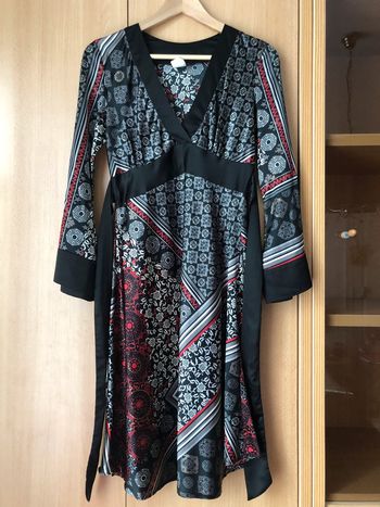 Robe effet soie