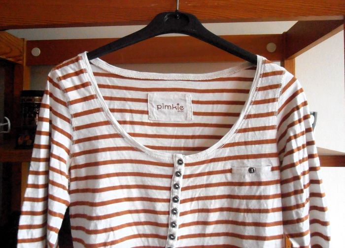 T-shirt rayé femme, Pimkie, taille M 38 - photo numéro 2