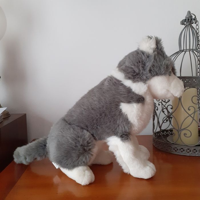 Peluche Husky *31 cm - photo numéro 9