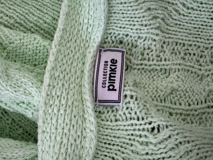 Gilet vert en maille Pimkie - photo numéro 7