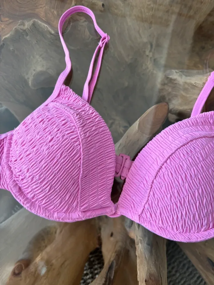 Haut de maillot de bain Ardene rose - photo numéro 2