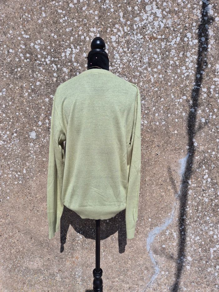 Pull vert amande T.42 - photo numéro 2